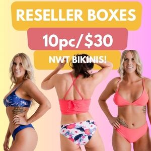 10pc NWT Women's Swimsuits Resellers Mystery Box